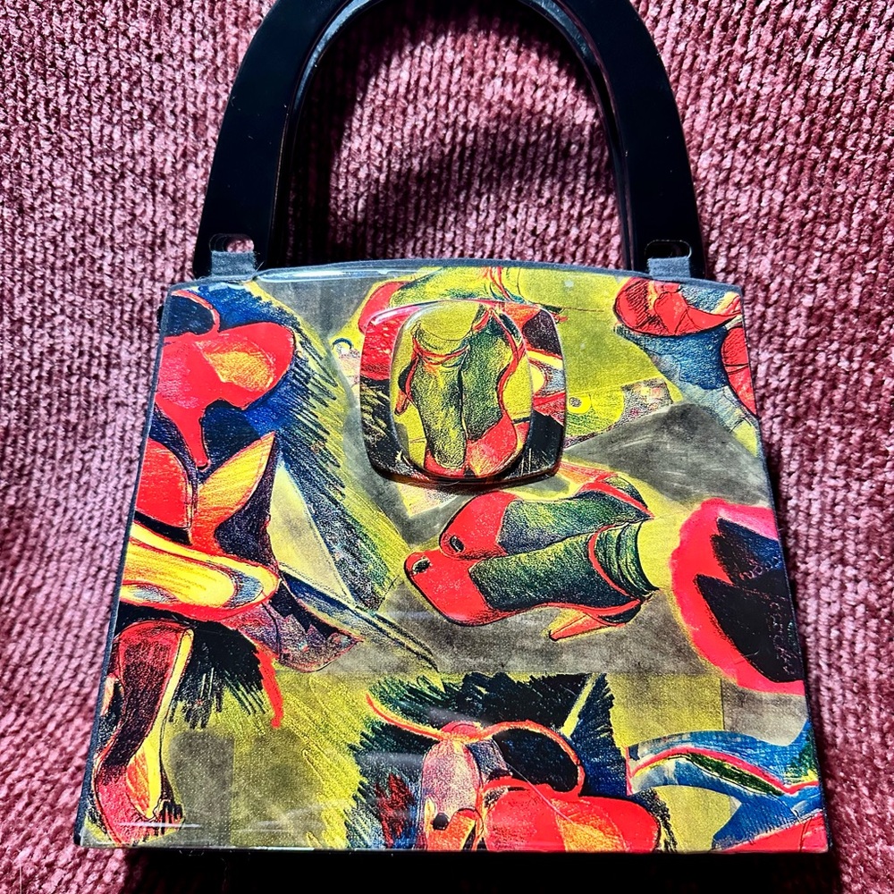 Vibrant Artistic Mini Bag